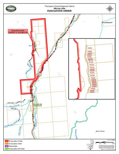The emergency operations centre said sunday that a fire near the city poses a potential threat to life and structures. UPDATED: Evacuation order announced for properties near ...