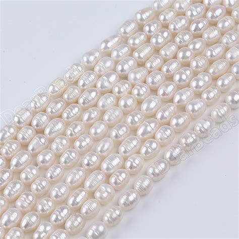 Natural Rice Pearl Beads For Jewelry Making Dearbeads