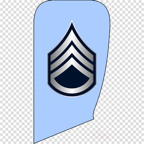 Sergeant Stripes Clipart Master Sergeant Military Rank 900x900 Png