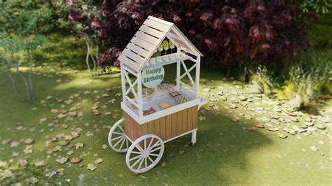 Candy Cart Plans 25 X60 Step By Step Instructions Etsy