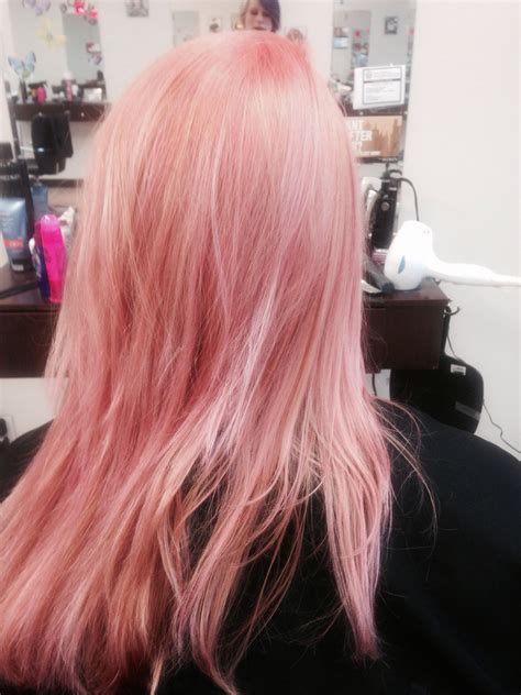Pravana Rose Pink Pastel Hair Color Pastel Pink Hair Color Pink Ombre