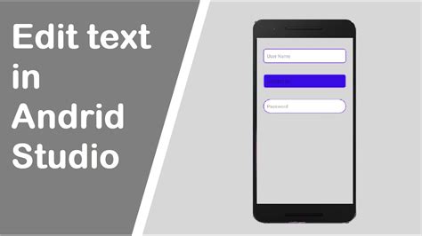 How To Make Custom Edittext In Android Studio Tutorial Part 3 Youtube