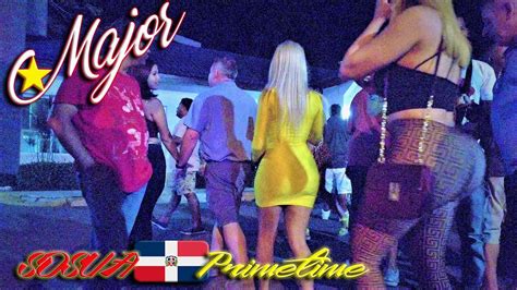 sosua primetime nightlife dominican republic youtube