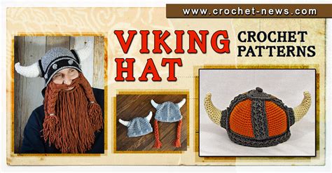 10 Crochet Viking Hat Patterns Crochet News
