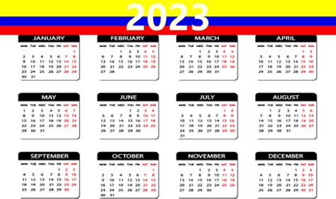 Días Festivos En Colombia 2023 Y Fechas Importantes