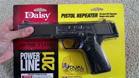 Unboxing Daisy Dual Ammo Bb Pellet Pistol Gun Powerline Series