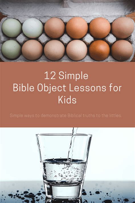 Bible Object Lessons For Kids Out Upon The Waters
