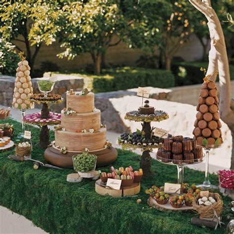 Amazing Dessert Tables Outdoor Dessert Table Wedding