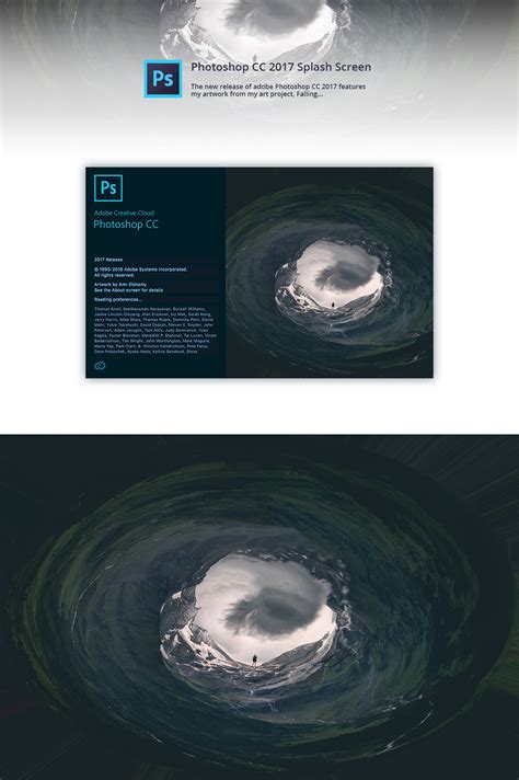 Adobe Photoshop CC 2017 Splash Screen Redesign | Behance