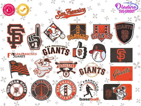 San Francisco Giants Svg Bundle Mlb Giants Logo Vector Png Image