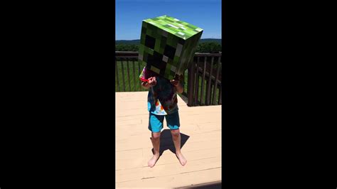 Minecraft Creeper Selfie Dance Youtube