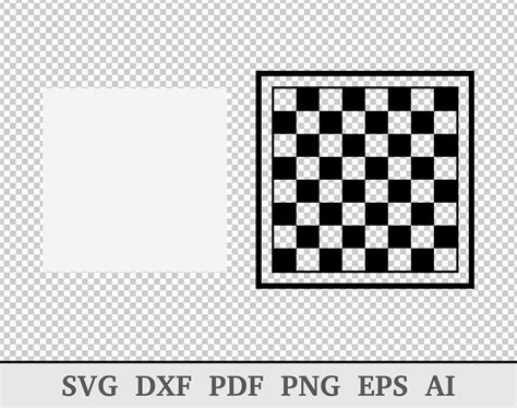 Chess Board Svg Chess Svg Chess Board Vector Chess Board Etsy Canada