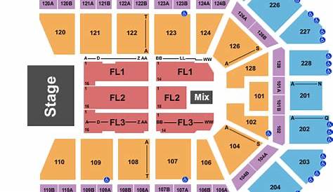 van andel seating chart with seat numbers