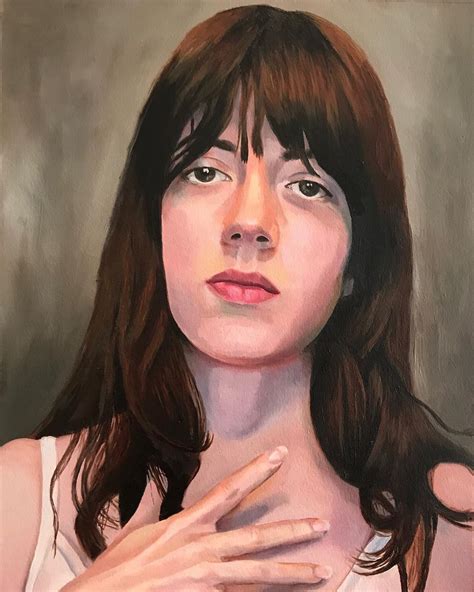 Oil Painting Portrait For Portrait Commissions Please Contact Me