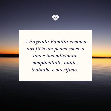 Frase Da Sagrada Família