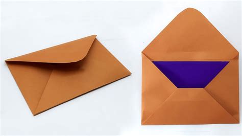 How To Make A Paper Envelope Easy Origami Envelope Making Without
