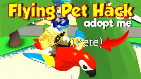 The adopt me is a multiplayer role playing game on the game platform of roblox, it gained popularity in mid 2020 so much that it now has over 600,000 users as of now (june 2020, was 600,000). Flying Pet Hack in Adopt Me - How to Make your Pets Fly for Free (NO ROBUX) - YouTube