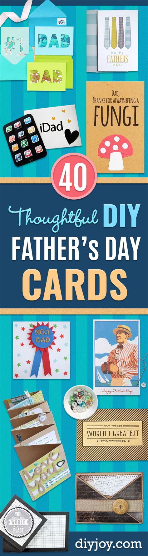 Maybe you would like to learn more about one of these? 40 Thoughtful DIY Father's Day Cards