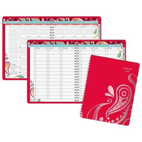 At A Glance Appointment Book Hourly Appointment Book Weekly Planner