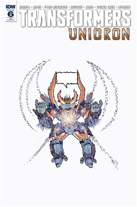 Unicron 6 Krs Comics Exclusive Variant Cover Tfw2005 The 2005 Boards