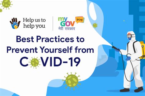 Best Practices To Prevent Yourself From Covid 19 Mygov Blogs