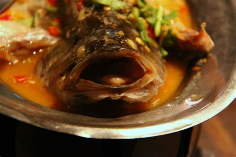 Free Images Dish Produce Eat Meat Cuisine Asian Food Fish Head