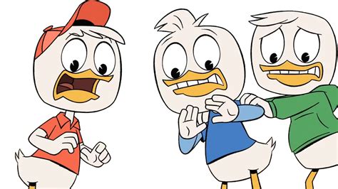 Huey Dewey And Louie Scared Transparent By Camjpdx On Deviantart