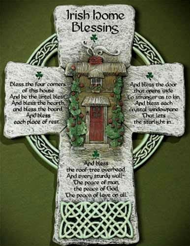Celtic Wall Cross Irish Home Blessing