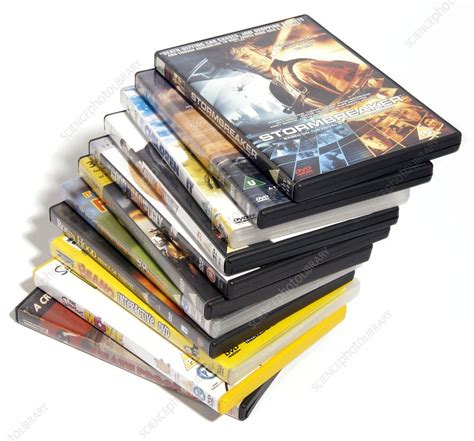 Movie Dvds Stock Image T5000278 Science Photo Library