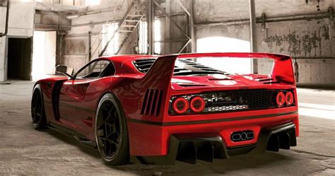 Ferrari F40 Tribute Reimagines The Legendary Supercar With Modern Styling