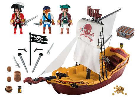Sondage Représailles Bénévole Playmobil Bateau Pirate Rouge Résultat