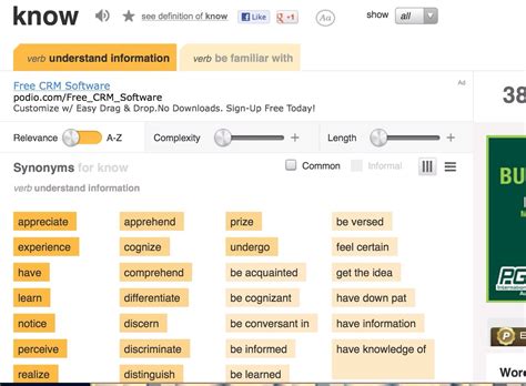 For your information synonyms and antonyms in the english synonyms dictionary, see also 'young',youth',youthful',youngster', definition. Synonym for know | Synonym, Crm