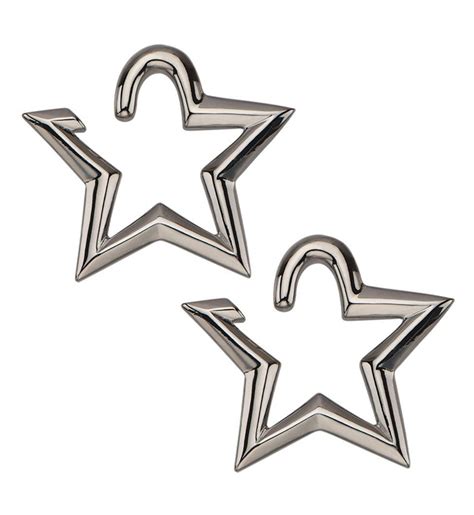 Star Stainless Steel Hangers Urbanbodyjewelry
