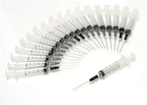 Disposable Medical Syringes With Needles — Stock Photo © Sergioz 2085898