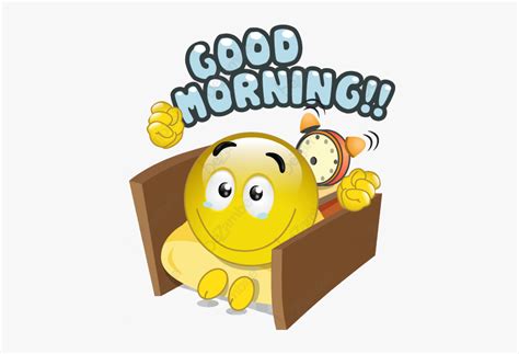 Good Morning Smiley Emoticon Emoji Clip Art Image Free Cartoon Hd