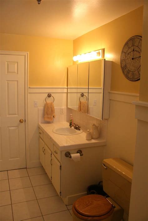 Even With A Mustard Yellow Tub And Toilet Still In Place