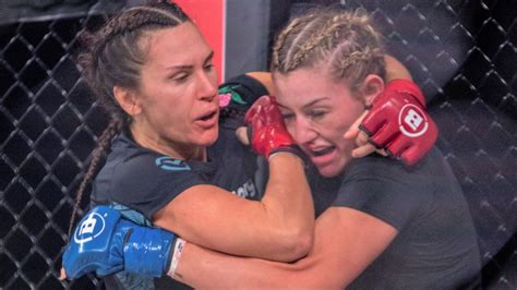 Leah Mccourt Suffers Points Loss To Cat Zingano After Three Hard Fought