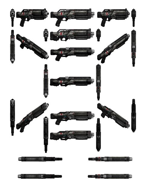 Mass Effect 3 Crusader Shotgun Reference By Troodon80 On Deviantart