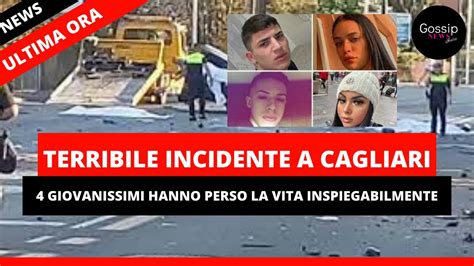 Gravissimo Incidente A Cagliari Giovanissimi Perdono La Vita In