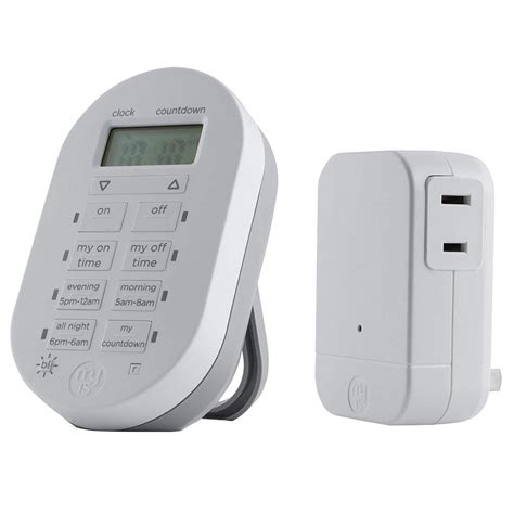 Mytouchsmart 24 Hour Simple Set 2 Onoff Indoor Wireless Timer System