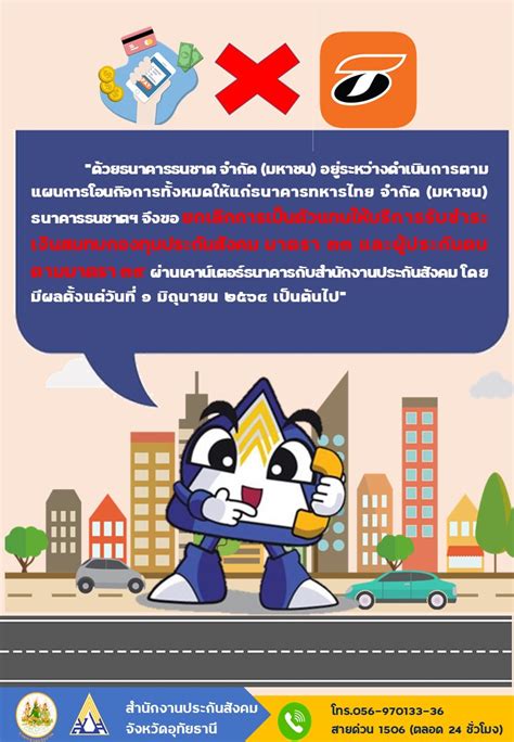 55.1k รมว.แรงงาน แจงมติครม.เรื่องขยายลดเงินสมทบผู้ประกันตนมาตรา 33, 39 เหลือ 2 % ช่วยนายจ้างลูกจ้างฝ่าวิกฤตไปด้วยกัน Home : สำนักงานประกันสังคม จังหวัดอุทัยธานี