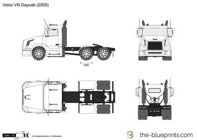 Volvo Vn Daycab Big Rig Trucks Semi Trucks Airplane Drawing Trailers Car Vector Signwriting
