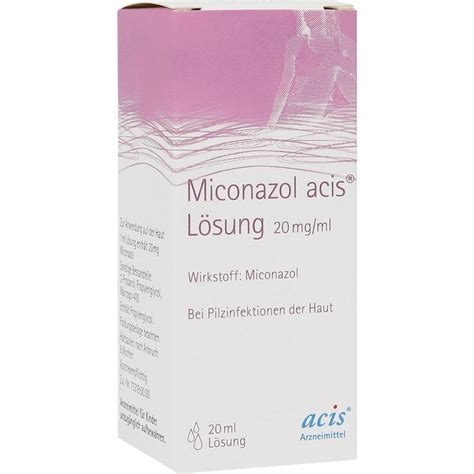 Miconazol Acis Loesung 20 Ml Schon Ab 776 Eur Pzn 06915255