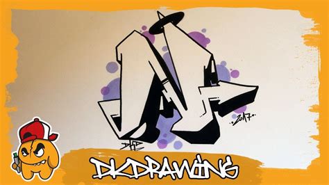 Graffiti Alphabet Tutorial How To Draw Graffiti Letters Letter N