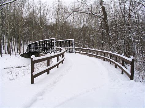 Snowy Bridge Free Photo Download Freeimages