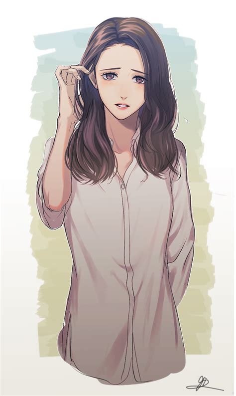 Korean Anime Drawing Girl