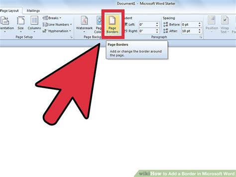 How To Add A Border In Microsoft Word 5 Steps With Pictures