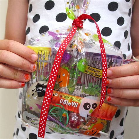 Filled Trick Or Treat Halloween Party Bag By Edamay