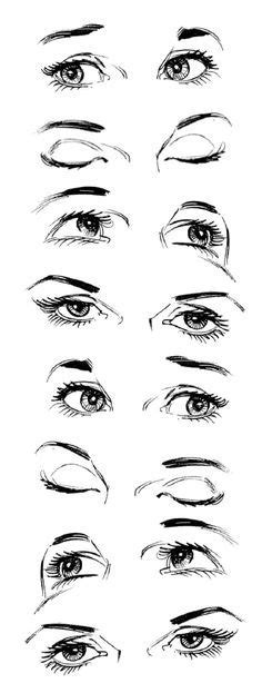 Image Result For Eyes Looking Down Drawing Dibujos De Ojos Arte Del