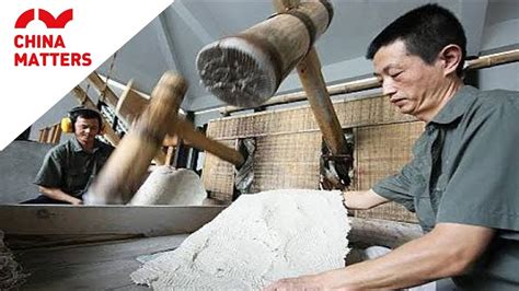 Ancient Chinese Papermaking Process